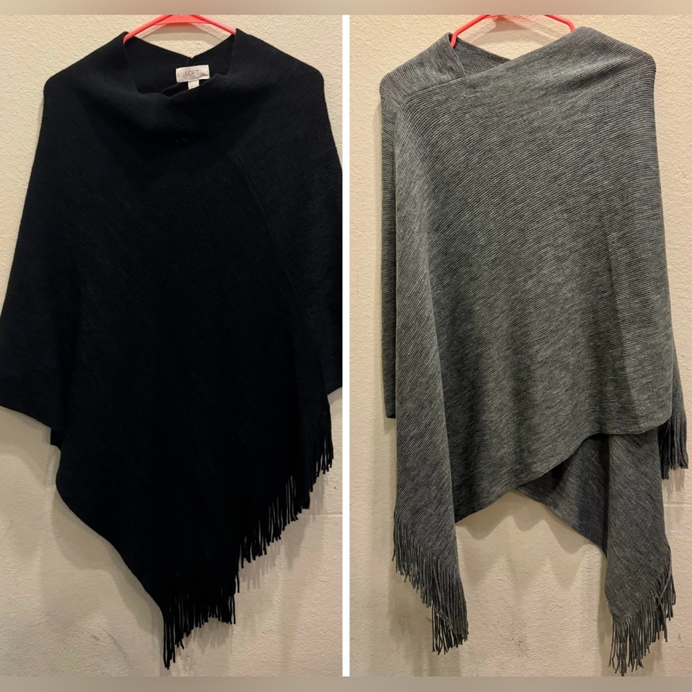 2 LOFT ponchos